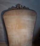 grand miroir cisele 1900 au mercure patine d