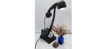Lampe vintage/Lampe industrielle /Detournement d'objet