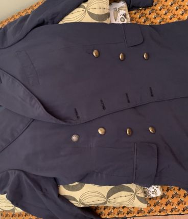 Blazer Saint Laurent soie et coton 38