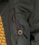 Blazer Saint Laurent soie et coton 38