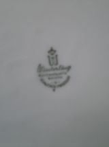 LOT  2 grands plats  en porcelaine  WINTERLING BAVARIA