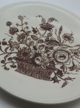 Lot de 6 assiettes Longchamp 
