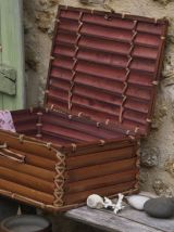 Mallette bambou vintage