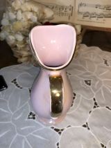Soliflore rose - Faïence Anglaise