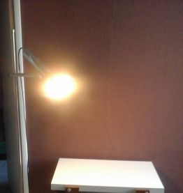 Table formica deux plateau pieds compas 60's vintage