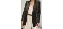 Blazer à carreaux vintage size S