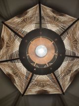Suspension bois et fil scandinave