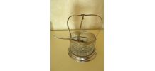 SUCRIER BALANCOIRE INOX 18/8 avec cuillère Marque MEPRA
