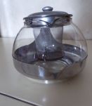 THEIERE VERRE  et INOX 