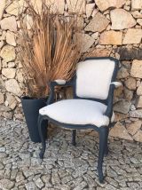 Fauteuil bergère Louis Philippe 1er 