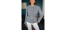 Veste pied de poule