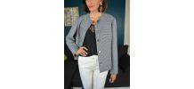 Veste pied de poule