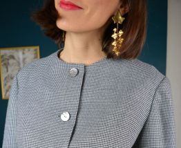 Veste pied de poule