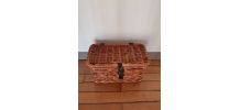 Malle rotin vintage