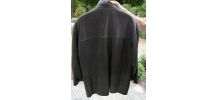 Manteau cuir