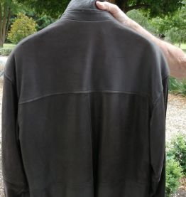 Manteau cuir