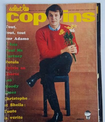 Magazine Salut les copains n° 45 de avril 1966