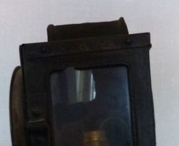 Ancienne lampe de cocher fiacre authentique