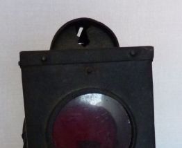 Ancienne lampe de cocher fiacre authentique