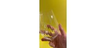 Lot de 6 verres à vin cristals