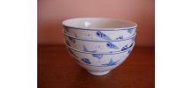 3 bols vintage GM en porcelaine