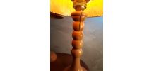 duo de lampes vintage 1960 scandinave un des pied et fendu