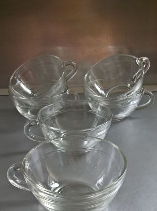 Six tasses à café DURALEX
