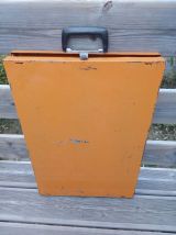 Table pliante meuble de cuisine de camping orange