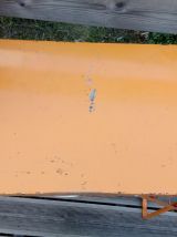 Table pliante meuble de cuisine de camping orange