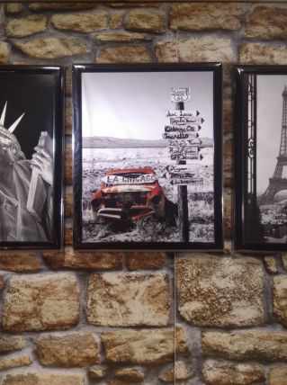 Lot de 3 cadres déco neufs