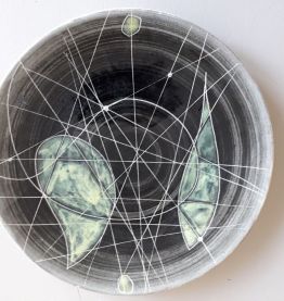 Assiette vintage cosmic