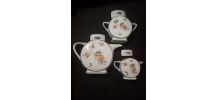 service porcelaine de limoges art deco 23 pieces   1 caftier