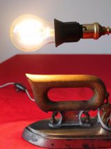 lampe création, fer à repasser Calor années 30