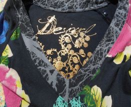ROBE VINTAGE DESIGUAL TBE NOIR T S 