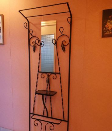 porte manteau vestiaire mural 