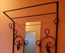 porte manteau vestiaire mural 