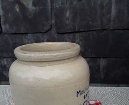 Pot de moutarde en grès XXL