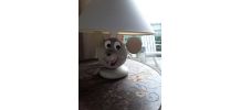Lampe souris en bois pour enfant  1960