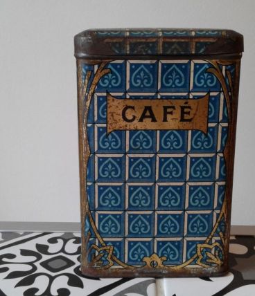 Boîte  à  café  metal