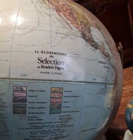 Globe terrestre de marque Replogle Globes
