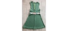 Robe vert amande vintage