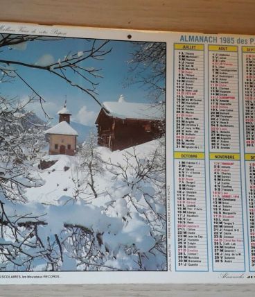Almanach ptt 1985