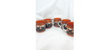 Ensemble de 9 tasses SMF Schramberg