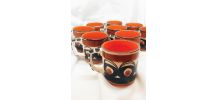 Ensemble de 9 tasses SMF Schramberg