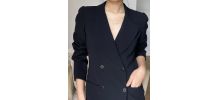 Vintage long vest jacket