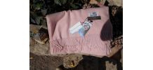ECHARPE ETOLE GERARD PASQUIER NEUF ROSE SAUMON VINTAGE ETIQU