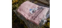 ECHARPE ETOLE GERARD PASQUIER NEUF ROSE SAUMON VINTAGE ETIQU