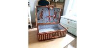 Valise à pic nic en osier 