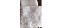 Ensemble 4 nappes et surnappes brodées