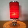Lampe année 70 orange 